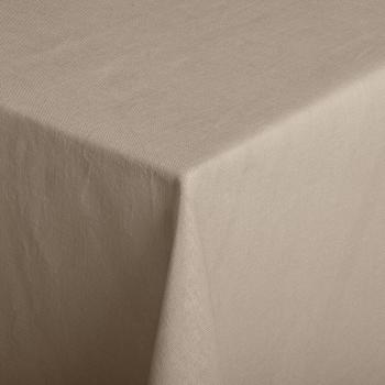 Mantel Breda ERWIN M. 80x80 cm Cuadrado Marrón Pardo