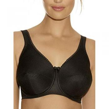 Fantasie Black Cotton Full Cup Bra