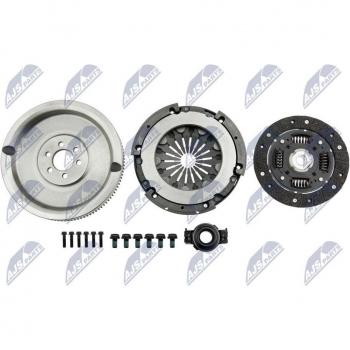 Kit Frizione NTY NZS-VW-011 con Volano, Disco Frizione, Kit Viti e Cuscinetto di Disinnesto