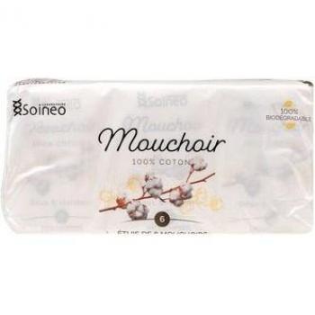 6 étuis de mouchoirs Soineo