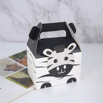 5Pcs Portable Animal Paper Bags for Treats
