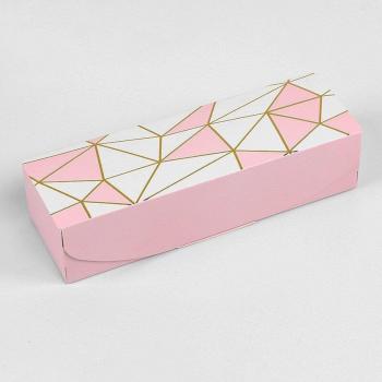 Cajas de embalaje de pluma negra en diseño jaspeado rectangular, set de 20, perfectas para chocolates y pasteles en Navidad