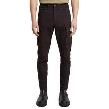 Pantalone 3D Cargo Zip G‑Star Nero Slim Fit