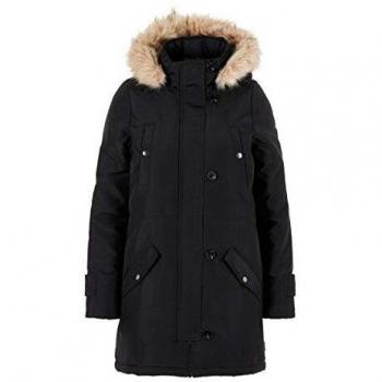Vero Moda Damen Parka mit Fellbesatz