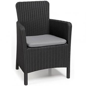 Sedia da Pranzo da Giardino Trenton Grafite