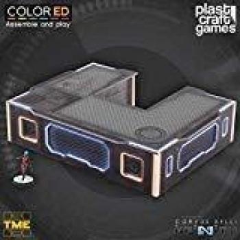 Kit de Modelos de Juegos Infinity 28 mm Plataforma Mediana Plast Craft