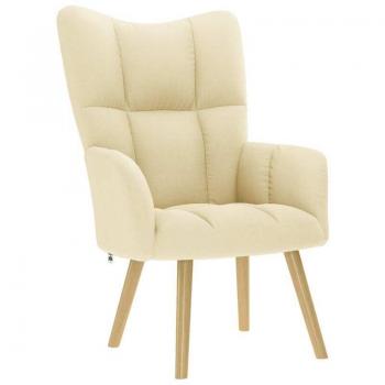 VidaXL Lounge Sessel Creme