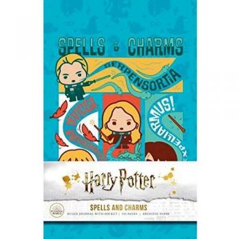 Harry Potter: Spells and Charms Hardcover Ruled Journal   NEW *FREE P&P*