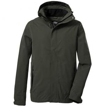 Wasserdichte KILLTEC Outdoorjacke KOS 87 KG MN JCKT XENIOS für Herren, olivgrün