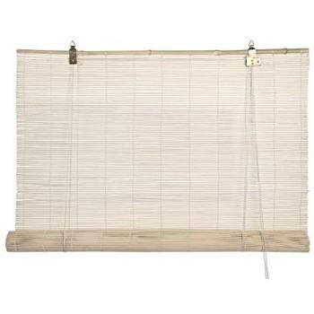 Persiana Enrollable de Bambú 60x140cm