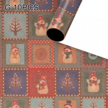 Festive Kraft Wrapping Paper Collection