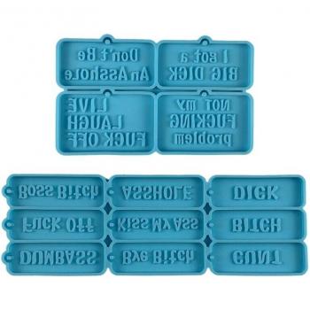 Moldes de Silicona para Manualidades de Llavero