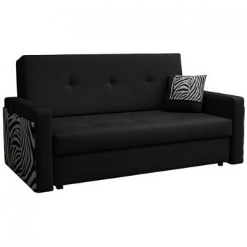Canapé-étagère Columbus Zebra 160x86x98