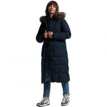 Manteau fausse fourrure femme Superdry Everest Taille 38