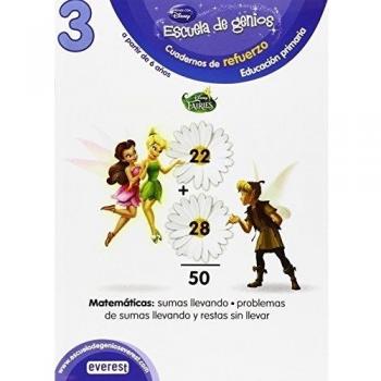 Escuela de genios 3. Cuadernos de refuerzo. Educación primaria. A partir de 6 años.