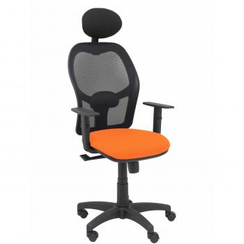 P&C Silla de Oficina con Cabecero P&C B10CRNC Naranja
