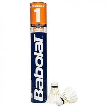 White Feathered Badminton Shuttles by Babolat – 77