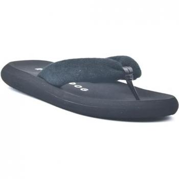 Zwarte Rocket Dog Sunset Puffer Slippers