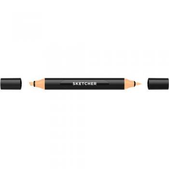 Molotow Twinmarker Brush Chisel Terrakotta