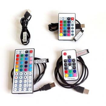 Mini Télécommande RGB 3 Touches pour Éclairage