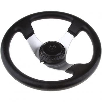 Volante Go Kart 300 mm con orificios 7 mm