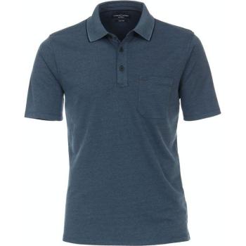 Polo SNOS – Herren – M – Blau – Unifarben – Kurzarm