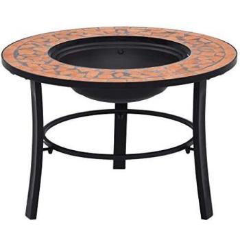 Adara Terracotta Mosaic Fire Pit