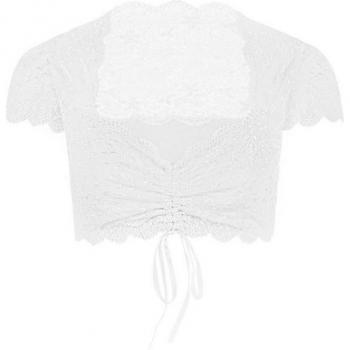 Bauchfreie Dirndlbluse NINA VON C