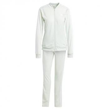 Adidas Women's Green 3-Stripe Sportwear