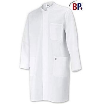 Abrigo de tela blanca 1654 400, talla XL