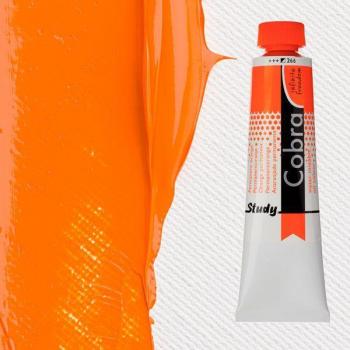 Cobra Water-Soluble Oil Color 40ml Permanent Orange