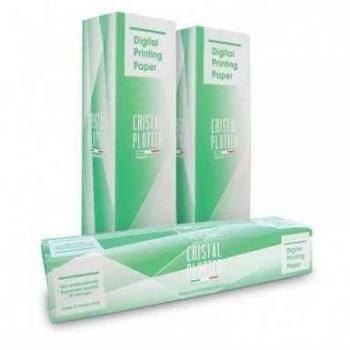 Rotoli carta plotter Rotolificio Pugliese 91,4 cm x 50 m bianco opaco pura cellulosa conf. 4 pezzi D91P48