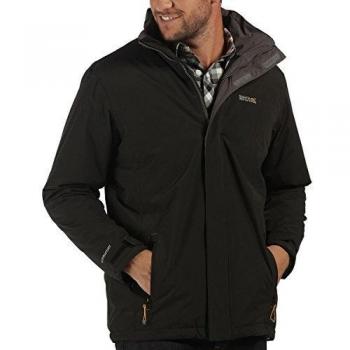 Men’s X‑Large Regatta Thornridge Water‑Proof Coat – Black/Iron