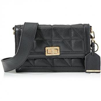 Bolso Geox D Fedra, Cuero Negro, Tamaño Único