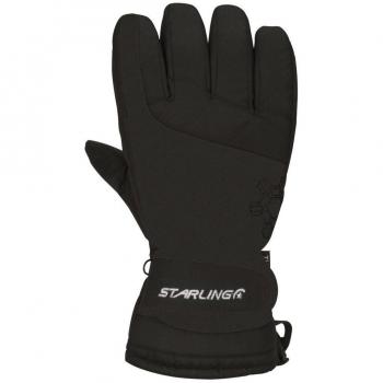 Starling Ski Gloves Taslan Senior Black Size 7