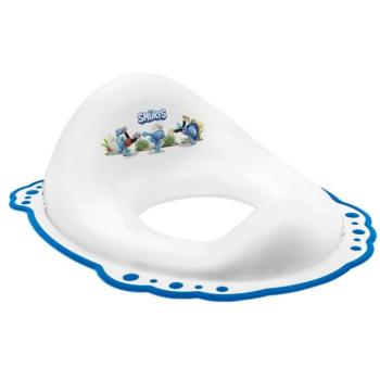 MALTEX WC sedátko The Smurfs s protiskluzovou vrstvou – bílo-modré