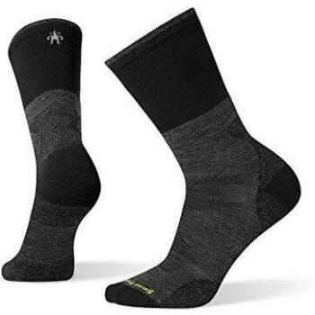 Smartwool Herren Crew‑Socke PhD Pro Approach – Grau (Medium) – L
