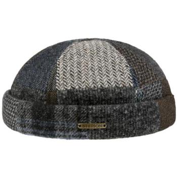 Stetson Viscott Dual‑Tone Docker Hat – Brown & Blue, Men's S