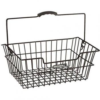 Basil Cairo Luxe Rear Basket with Hooks