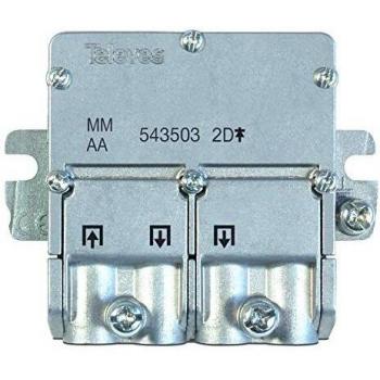 Sat-Verteiler mit F-Steckern 4,4 dB