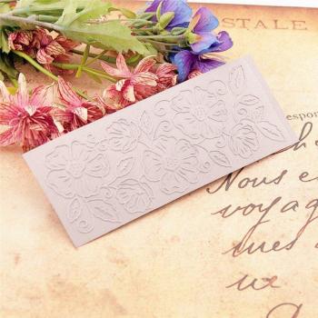 Plastic Chrysanthemum Embossing Template