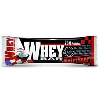 Barritas Whey Nata NutriSport 12 Piezas