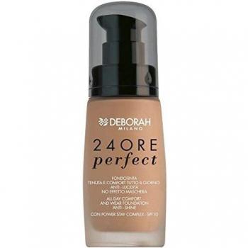 Deborah Milano 24Ore Perfect Foundation 2‑True-Beige – 24‑Stunden‑Abdeckung