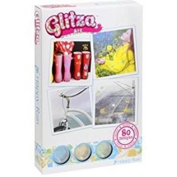 Knorrtoys Art-Set Happy Rain (GL7626) mit Glitzer und Tattoos