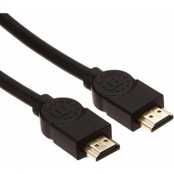 Manhattan Gold Plated Contacts HDMI Cable with Ethernet