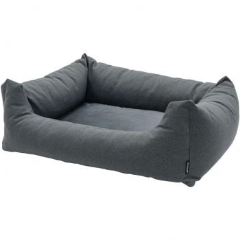Madison Lit d'extérieur pour chien Manchester 80x67x22 cm Gris
