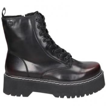 MTNG botines planos mujer stormy x rojo