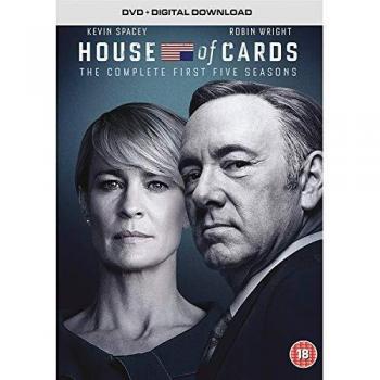 NEW House Of Cards Seasons 1 to 5 DVD [2017]