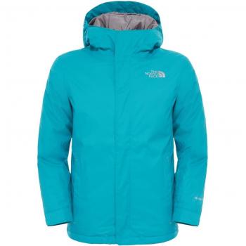 North Face Kinder‑Wetterjacke „Snow Quest“, grün, X‑L