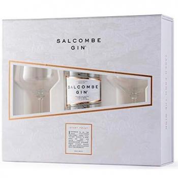 Salcombe Gin Start Point Branded Glassware Giftset